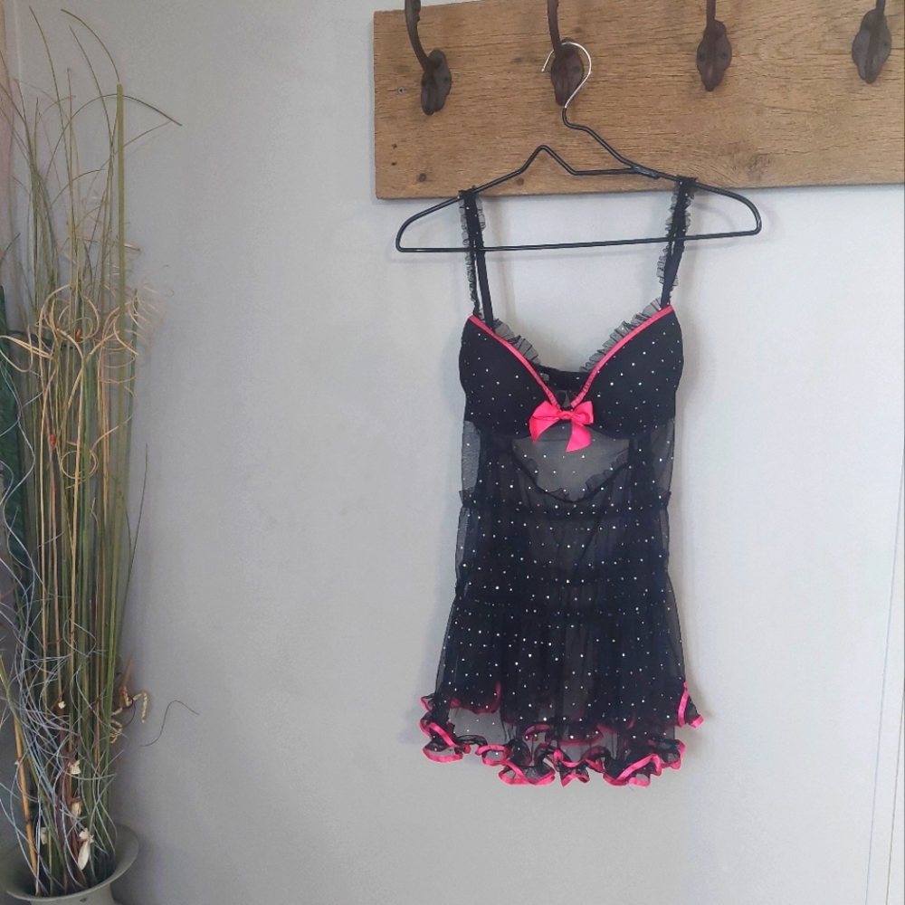Frederick's of Hollywood Babydoll Lingerie dress.